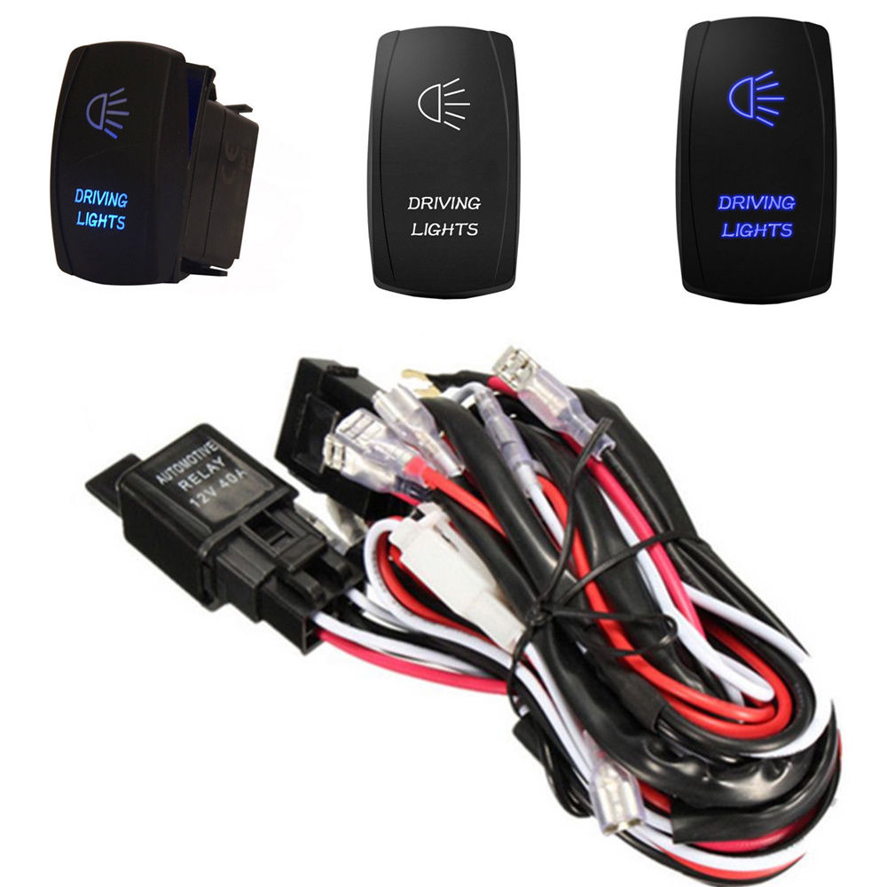 Komplet ledningssæt til LED lys broer / barer / Projektører