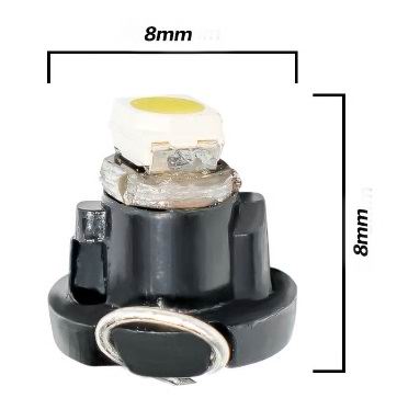 T3 LED Instrument pærer - sæt med  5 stk., 12v