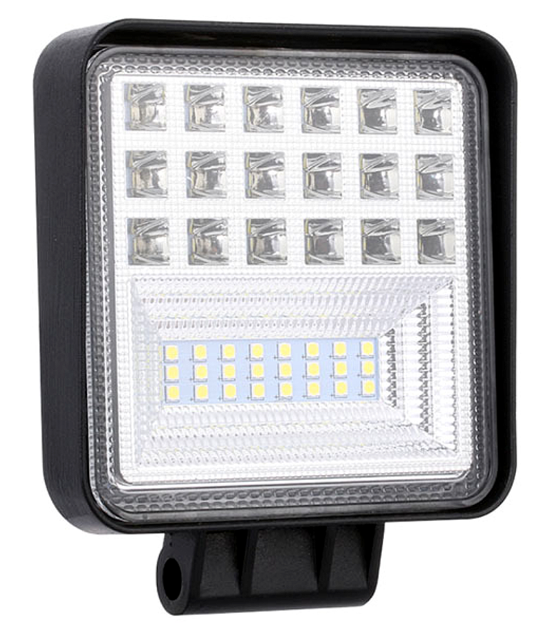 LED køretøjs projektør 84 watt COMBO, Slim 12/24 volt