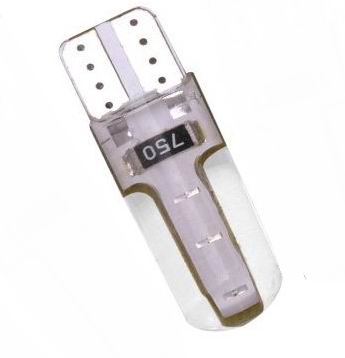 T10 COB W5W LED pære - 2 stk. - 12v