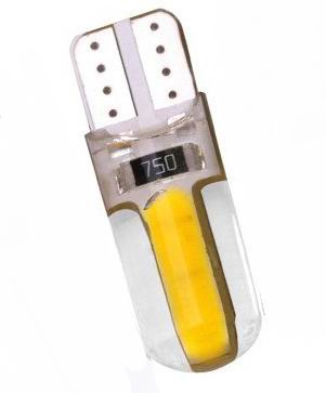 T10 COB W5W LED pære - 2 stk. - 12v