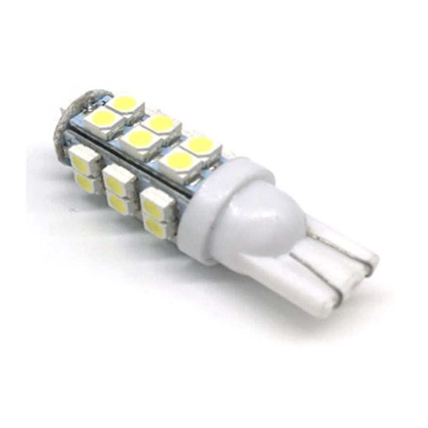 T10 W5W LED pære - 28 SMD LED - 12v