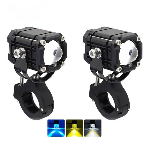 LED Bullet projektører 12 - 80 volt -  2 stk. sæt - 4 funktioner