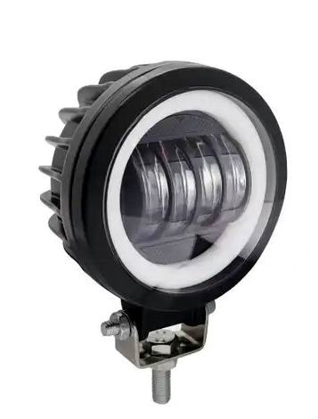 LED køretøjs projektør 40 watt 12/24 volt - HALO - BLITZBLINK