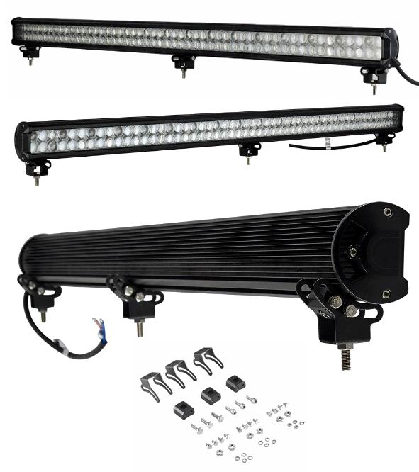 LED Lys bro / lys bar 234 - 288 watt 12/24 volt - Combo