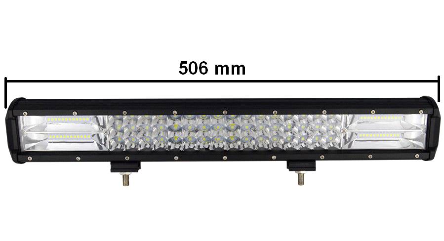 LED Lys bro / lys bar  216 - 288 - 324 - 468 watt 12/24 volt