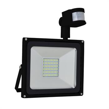 LED slim projektør 50 watt med bevægelsessensor