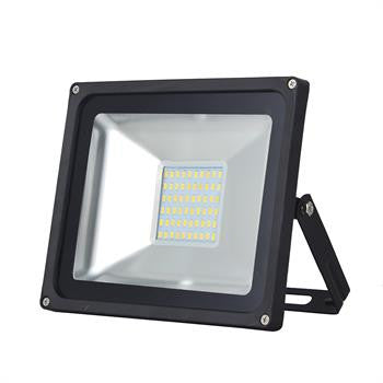 LED slim projektør 50 watt - LAGERRYDNING