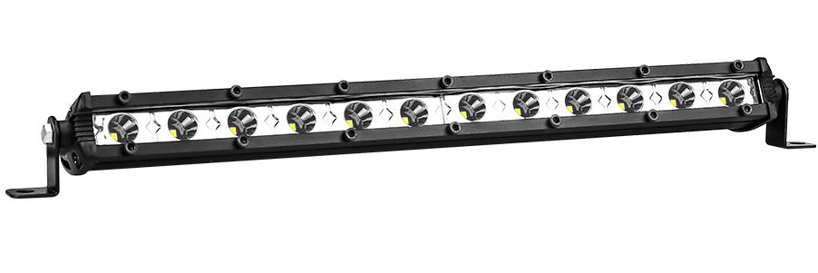 Super slim 36 - 54 - 72 - 90 - 108 - 126 - 144 watt single row LED Lys bro / lys bar