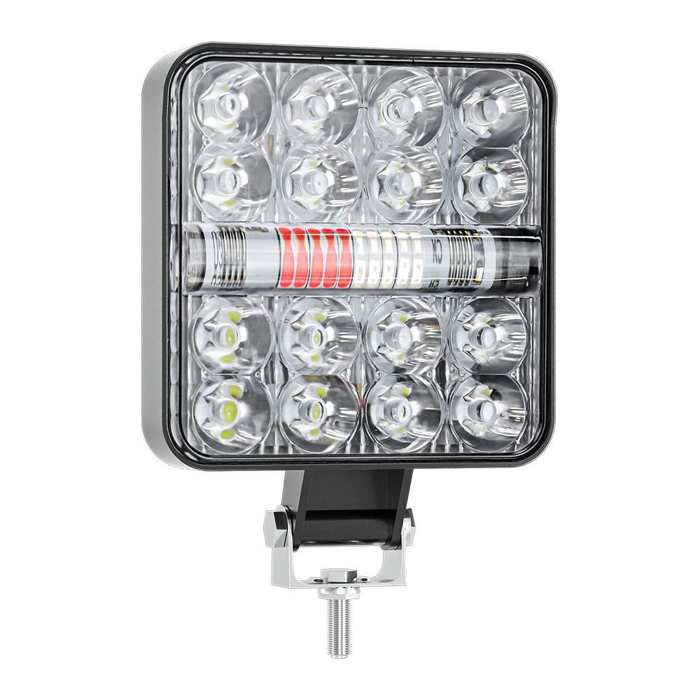 LED køretøjs projektør 32 watt med Blitz blink