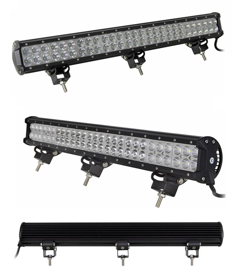 LED Lys bro / lys bar 162 watt 12/24 volt Combo