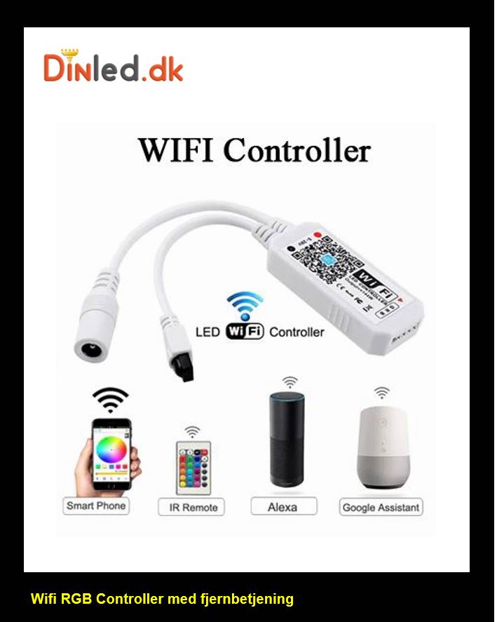 LED WIFI controller til RGB strips
