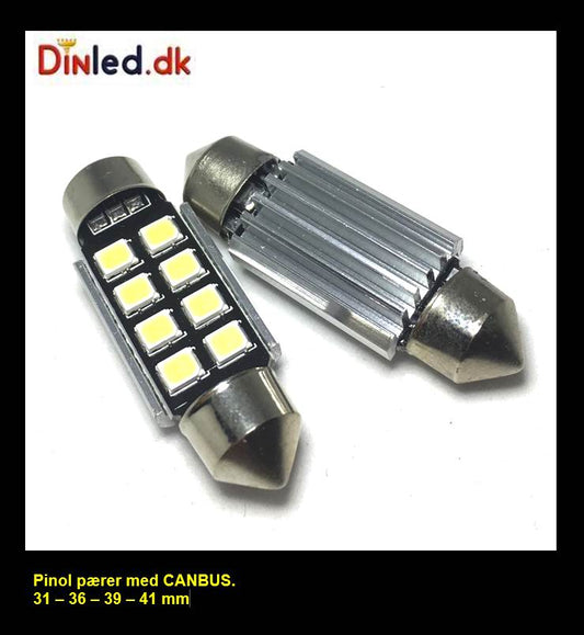 Pinol pære med Canbus - 12v
