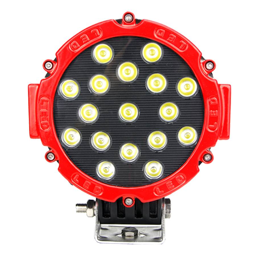 Designer LED køretøjs projektører 51watt 12/24 volt - SPOT